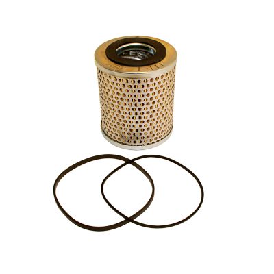 TISCO 2-25/32 in. OD Tractor Fuel Filter for Massey Ferguson MF65 (Primary and secondary), 35 Utility (Primary)