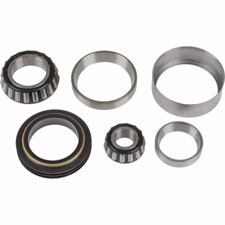 TISCO Front Wheel Bearing Kit for Massey Ferguson MF135 MF150 MF165 MF175 MF180 MF230 MF235 MF245 and More Pack of 5 Tractor Bearings