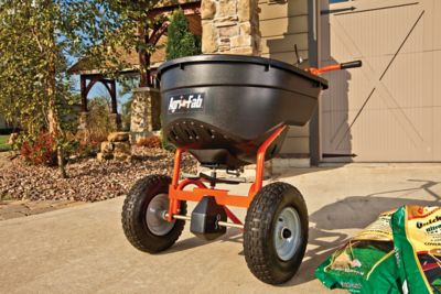 Image showing  130 lb. Capacity Push Broadcast Spreader