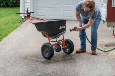 Image showing 6 th Agri-Fab 130 lb. Capacity Push Broadcast Spreader