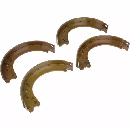 TISCO Brake Shoes for Ford/New Holland 8N and NAA Pack of 4 Tractor Brake Parts