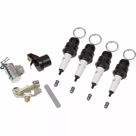 TISCO Tractor Ignition Tune Up Kit for Massey Ferguson MF35 MF50 MH50 MF65 MF135 MF150 MF165 MF175 and More Tractor Ignition & Starter Parts