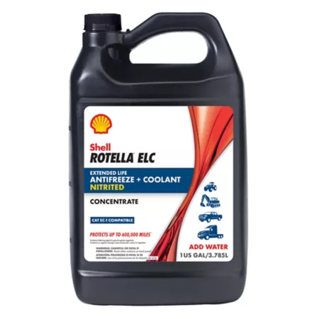 Shell 1 gal Rotella ELC Concentrated Antifreeze/Coolant Antifreezes & Coolants