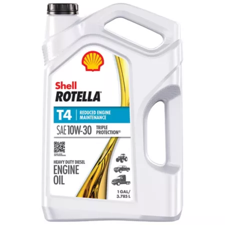 Rotella shell 1 gal Triple protection engine oil 10W-30 T4 Motor Oils