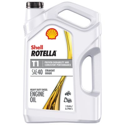 Shell Rotella T1 SAE 40 Heavy Duty Motor Oil 1 gallon