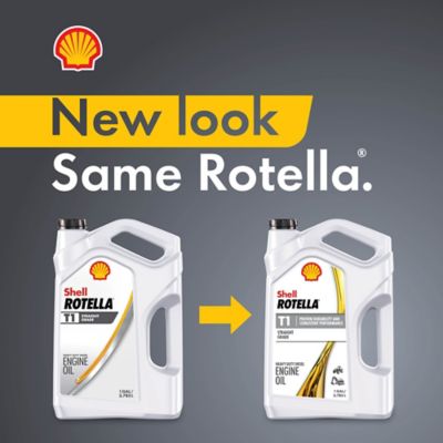 Image showing  1 gal. SAE 40 Rotella T1 Heavy-Duty Motor Oil