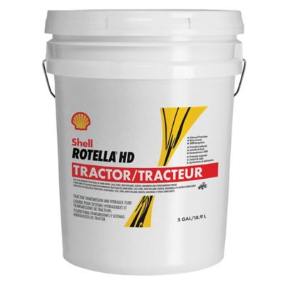 Shell Rotella 5 gal. 10W-30 HD Tractor Transmission and Hydraulic Fluid