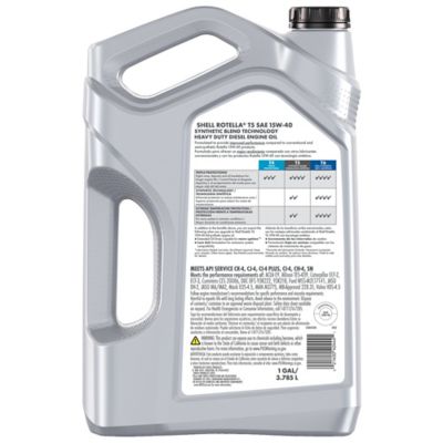 Image showing  1 gal. Rotella T5 15W-40 Synthetic Blend Motor Oil