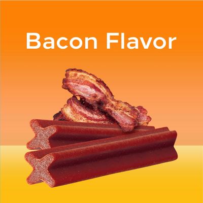 Image showing  Bacon Flavor Dental Dog Treats, Large, 1.72 lb., 32 ct.