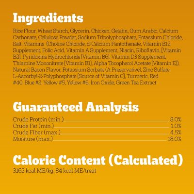 Image showing 8 th DENTASTIX Bacon Flavor Dental Dog Treats, Large, 1.72 lb., 32 ct.