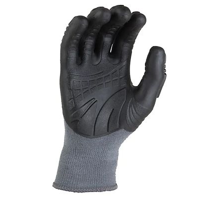 Image showing  Men's Impact C-Grip Vibration Dampening Cotton Work Gloves, 1 Pair