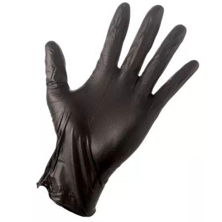 Grease Monkey Unisex Adult Disposable Nitrile Work Gloves Black 10 Pack Work Gloves