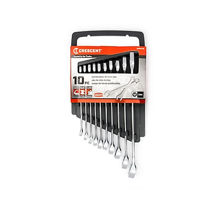 Crescent Wrench Set, Metric, 10 pc.