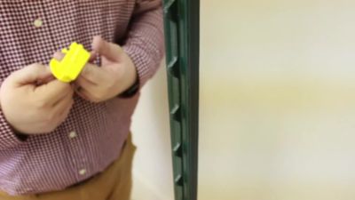 Image showing  Pinlock T-Post Insulators for 1.25 and 1.33 in. Studded T-Posts, Yellow, 25 pk.