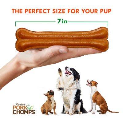 Image showing  7-in. Roasted Pressed Pork Skin Dog Chew, 1 ct.