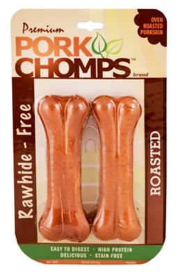 Pork Chomps 4.5-inch Roasted Pressed Pork Dog Chew, 2 ct.