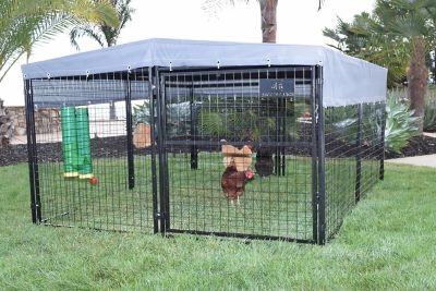 Image showing 7 th Rugged Ranch Universal Welded Wire Chicken Pen