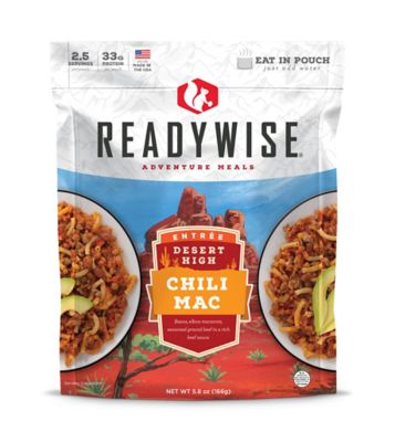 ReadyWise Outdoor Chili Mac W Beef 2 Serv