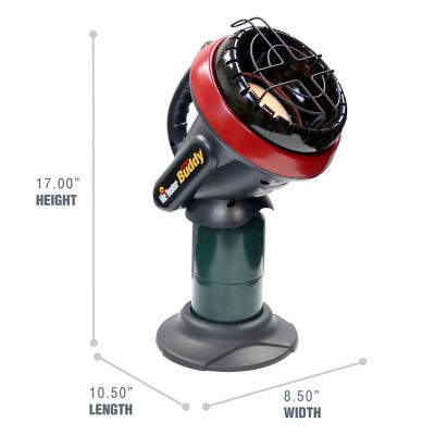 Image showing  Propane Little Buddy Radiant Heater, 95 sq. ft., 3,800 BTU