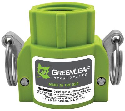 Gator Lock Garden Hose Coupling, D, FGHT x Female Coupler