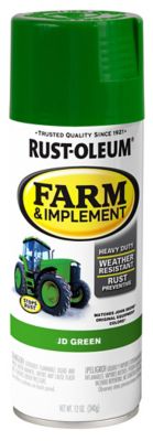 Rust-Oleum 12 oz. J.D. Green Specialty Farm & Implement Spray Paint, Gloss