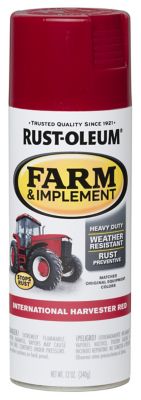 Rust-Oleum 12 oz. International Harvester Red Specialty Farm & Implement Spray Paint, Gloss