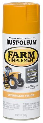 Rust-Oleum 12 oz. Caterpillar Yellow Specialty Farm & Implement Spray Paint, Gloss