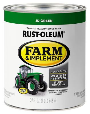 Rust-Oleum 1 qt. J.D. Green Specialty Farm & Implement Paint, Gloss