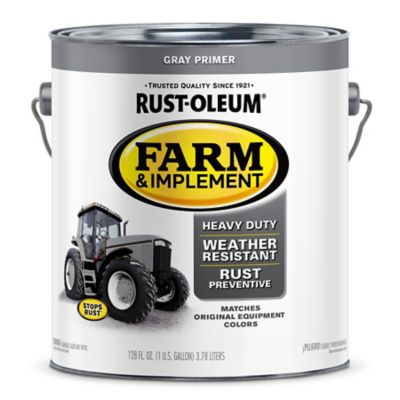 Rust-Oleum 1 gal. Gray Specialty Farm & Implement Primer, Flat