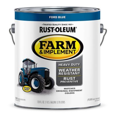 Rust-Oleum 1 gal. Ford Blue Specialty Farm & Implement Paint, Gloss