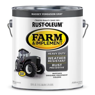 Rust-Oleum 1 gal. Massey Ferguson Gray Specialty Farm & Implement Paint, Gloss