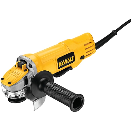 DeWALT DWE4120 4-1/2 in. Dia. 9A Paddle Switch Small Angle Grinder