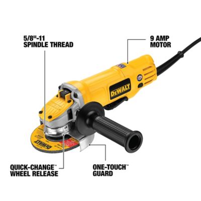 Image showing  4-1/2 in. Diameter 9A Small Angle Grinder with Paddle Switch