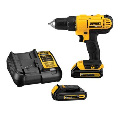 Image showing  20V Max 1/2 in. Cordless Lithium Compact Drill/Driver Kit