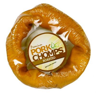 Pork Chomps 6 in. Roasted Flavor Pork Bagel Dog Chew, 1 ct.