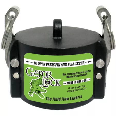 Gator Lock 1-1/2 in Series Quick Coupler Cap Fitting Partial Cap Ag Sprayer Valves & Strainers