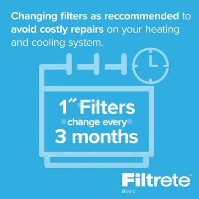 Image showing  Filtrete Basic Dust Filter, 14 in. x 25 in. x 1 in.