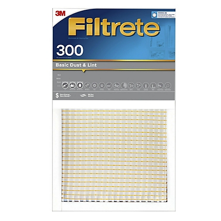 3M Filtrete Basic Dust Filter, 12 in. x 12 in. x 1 in.