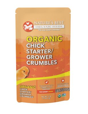 Nature's Best Organic Chick Starter/Grower Crumbles, 5 lb.