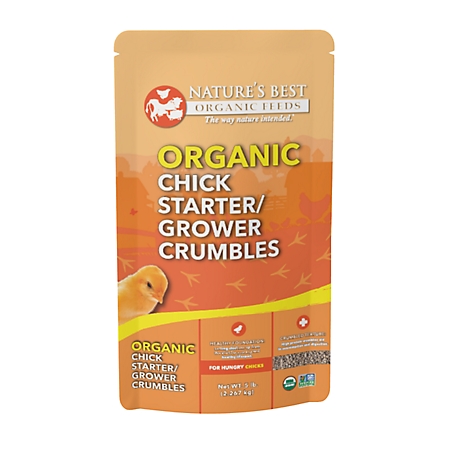 Nature's Best Organic Chick Starter/Grower Crumbles, 5 lb.