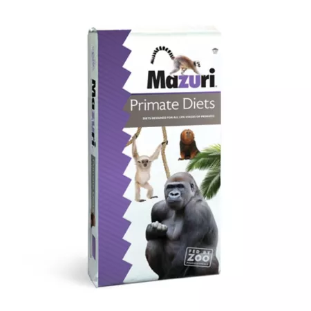 Mazuri Leaf-Eater Primate Biscuit Diet 25 lb bag Game Feed