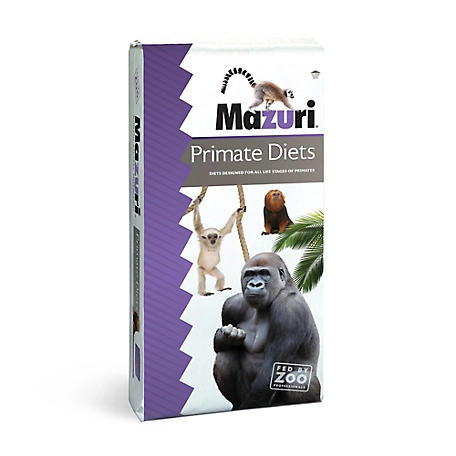 Mazuri Leaf-Eater Primate Biscuit Diet, 25 lb. Bag