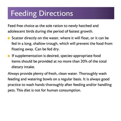 Image showing 7 th Mazuri Waterfowl Starter Duckling and Gosling Feed, 25 lb. Bag