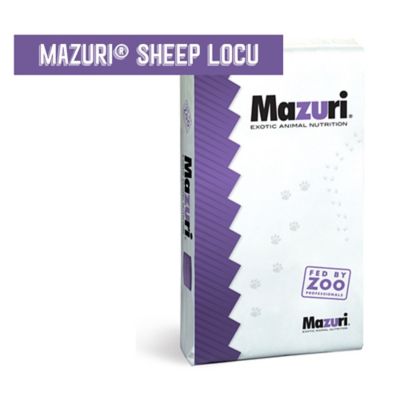 Unbranded Mazuri Locu Pelleted Sheep Feed, 50 lb. Bag