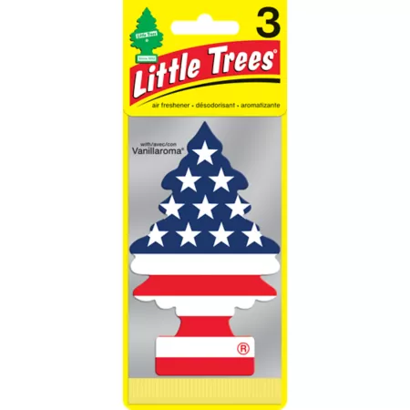 Little Trees Vanilla Pride Scented Car Air Fresheners 3 Pack Automotive Air Fresheners