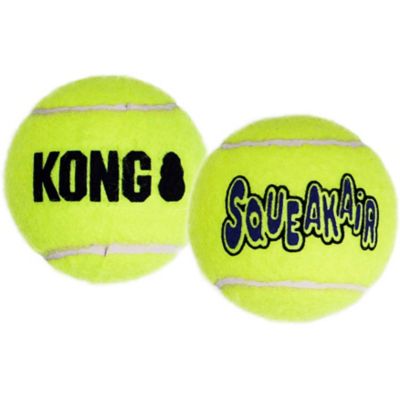 KONG SqueakAir Ball Dog Toys, Medium, 3-Pack