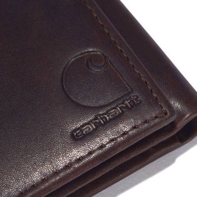 Carhartt Men's Trifold Wallet Brown One Size 