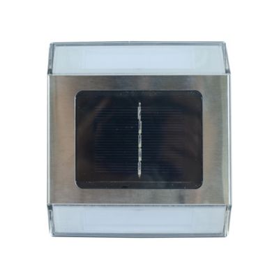 Image showing  Stainless Steel Solar Powered Integrated LED Pathway Lights, 4-Pack