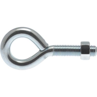 Hillman Hardware Essentials Eye Bolts, Zinc Plated