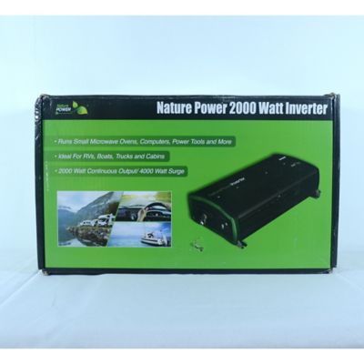 Image showing 5 th Nature Power 2,000W Pure Sine Wave Inverter
